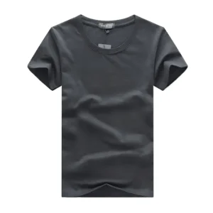 T-shirt Uni Gris Foncé