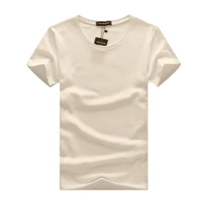 T-shirt Uni Beige