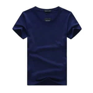 T-shirt Uni Bleu Marine