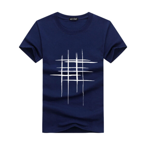 T-shirt Bleu Marine "Minimaliste"