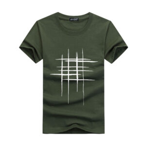 T-shirt Vert Militaire "Minimaliste"