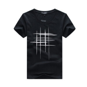 T-shirt Noir "Minimaliste"