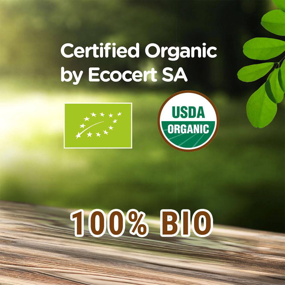 Poudre de Moringa 100% Bio