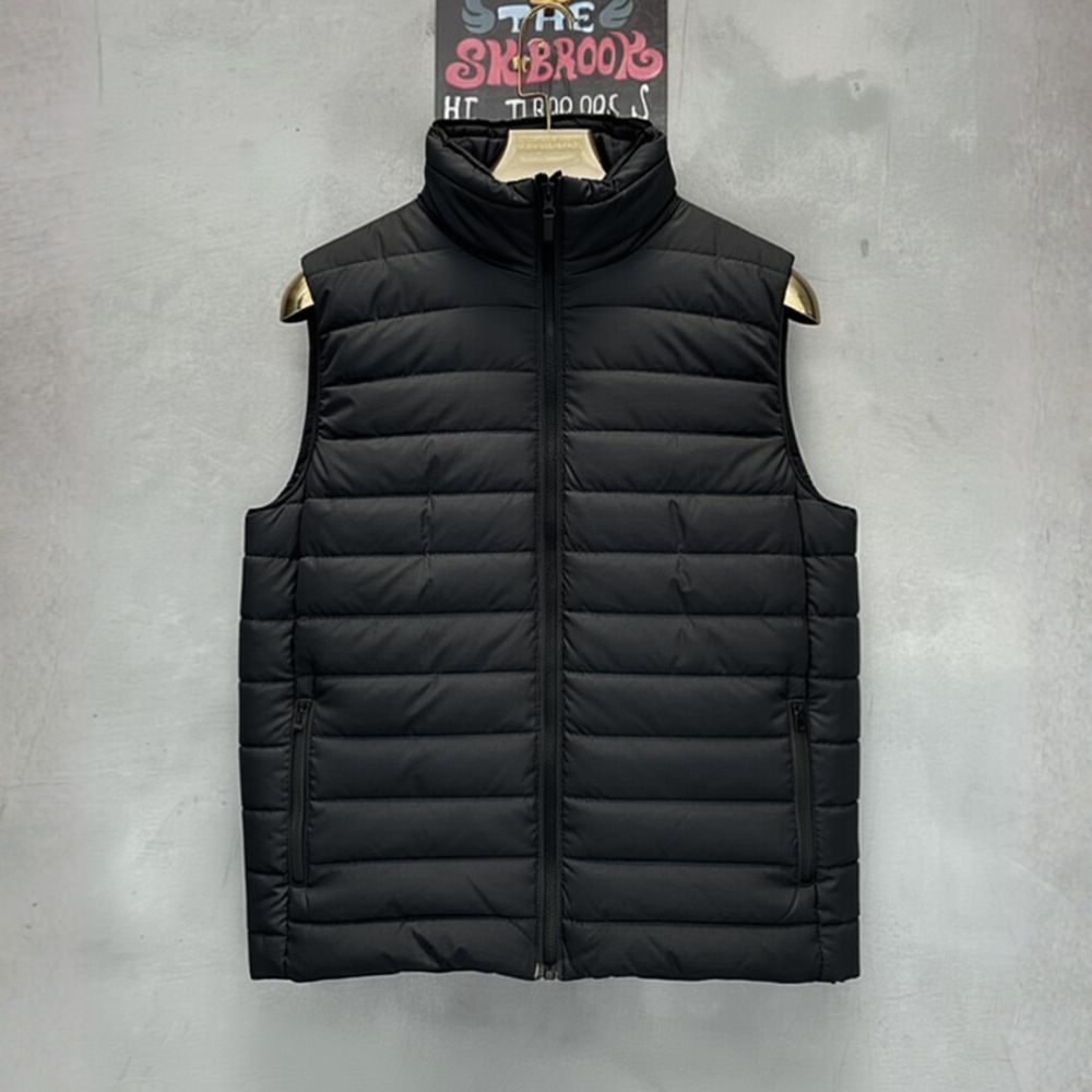 Gilet Doudoune Sans Manches - Noir